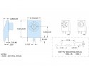 Battery connectors 9V block battery for PCB